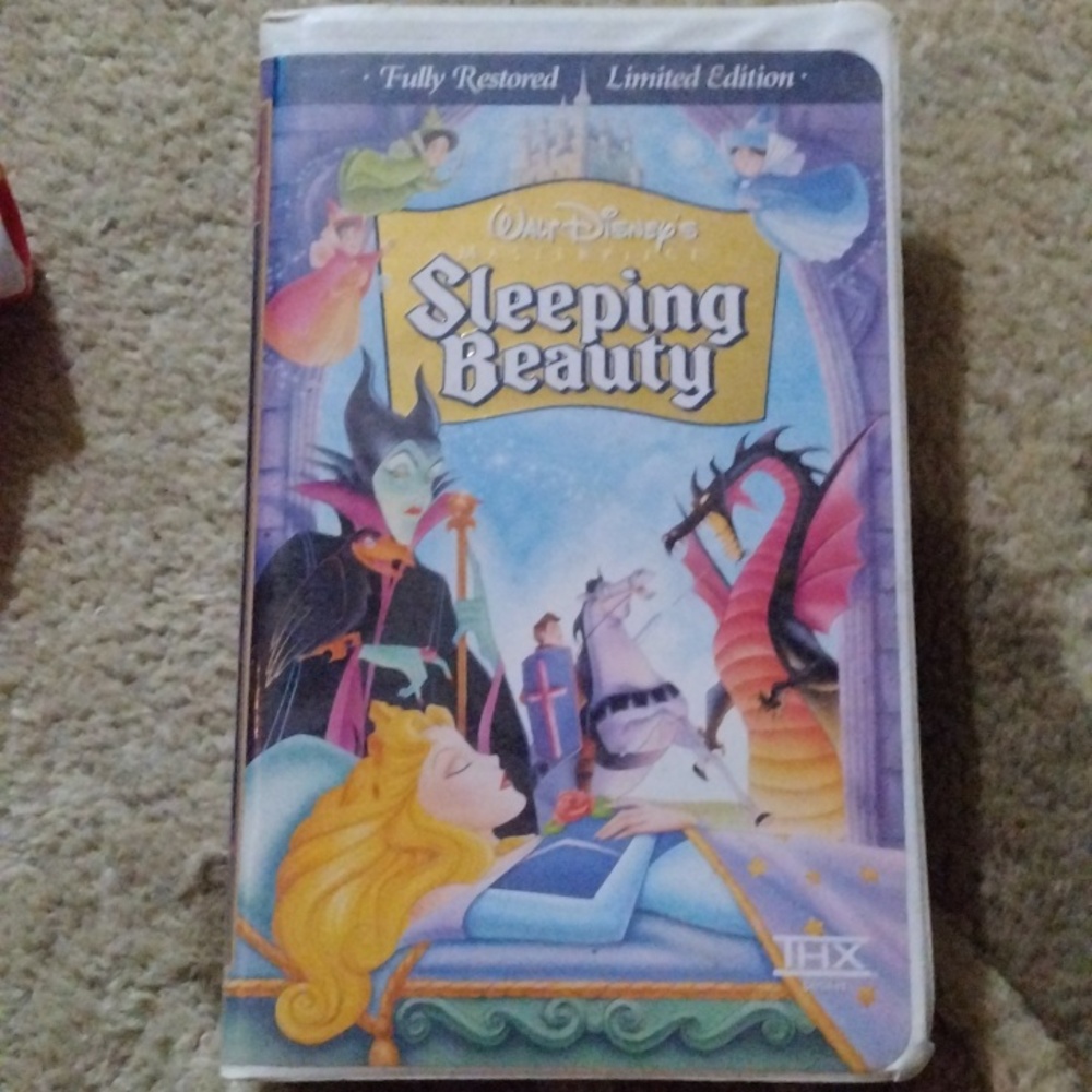 Original sleeping beauty vhs tape